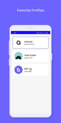 BOT - Social Media Tool android App screenshot 2